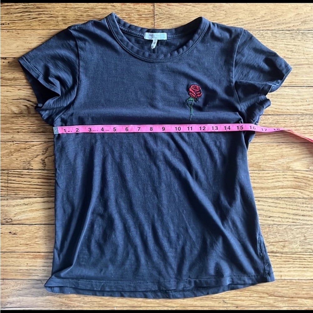 Rag & Bone Rose Script Jersey Tee - image 5